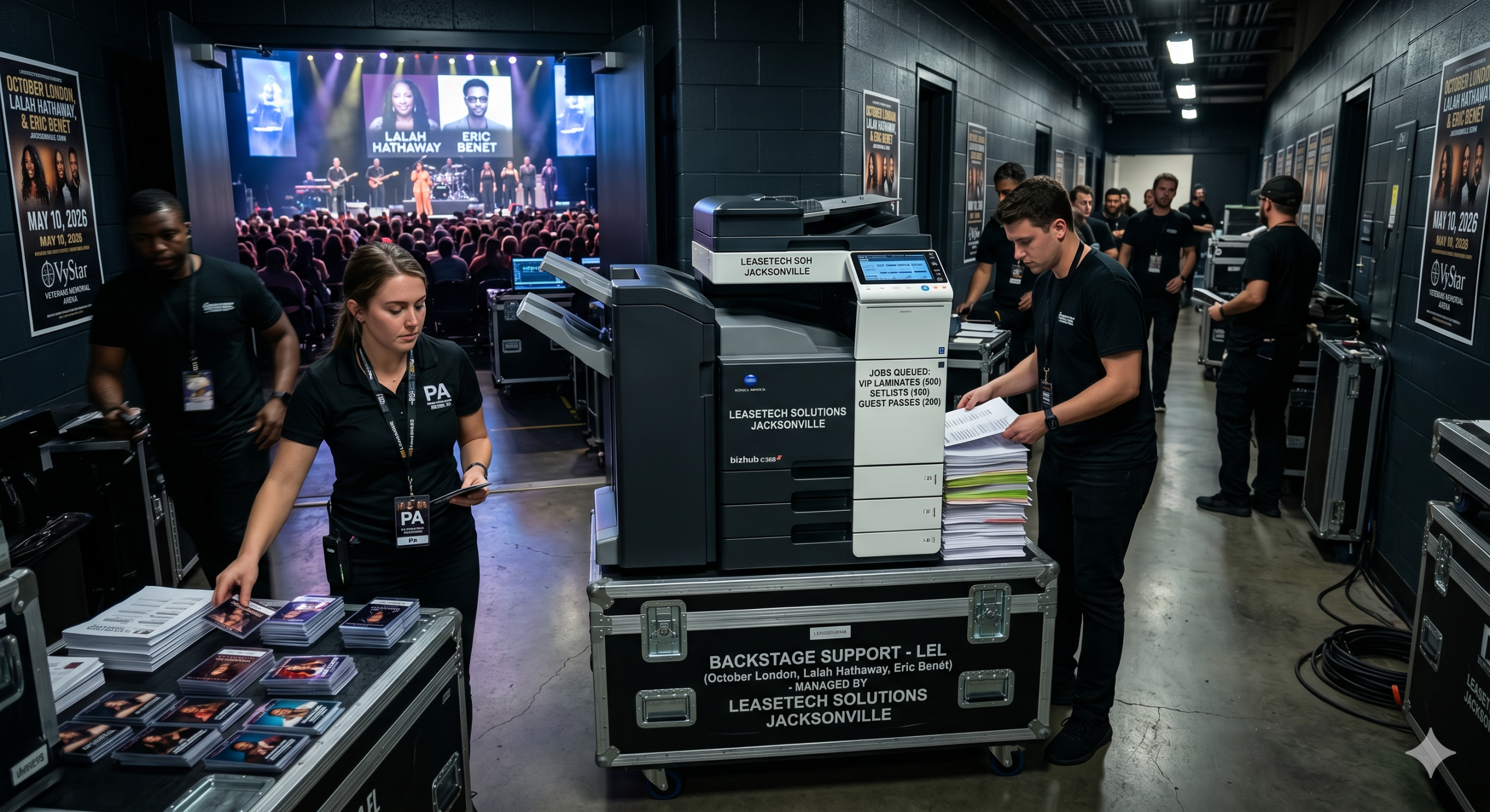 Read more about the article Soulful Sounds & Seamless Operations: Why Printer Leasing is the MVP of the October London, Lalah Hathaway, & Eric Benét Jacksonville Show